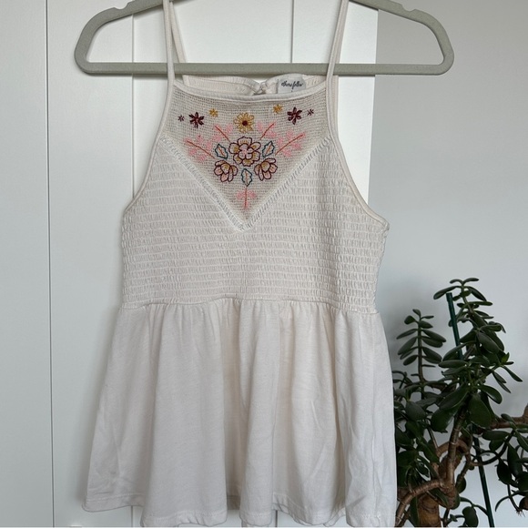 Others Follow Cream Pink Sleeveless Halter Tank Top - Picture 1 of 7